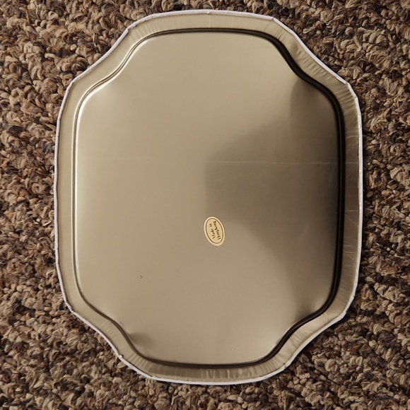 3 Small Vintage Decorative Snack Tin Trays - Picture 6 of 10